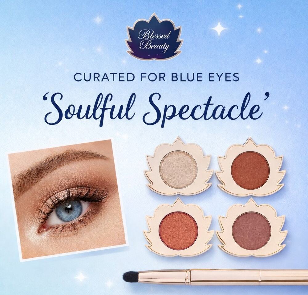 Blessed Beauty – “Soulfoul Spectacle” (For Blue Eyes) Eyeshadow Palette Set